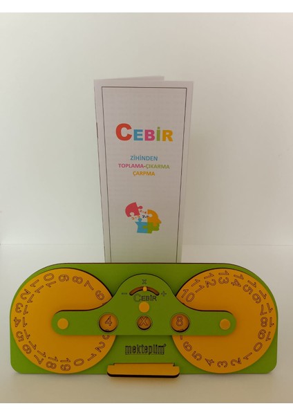Cebir Zihinden 3 Işlem Konsolu, Toplama Çıkarma Çarpma Eğitici Ders Metaryeli