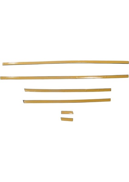 Toyota Corolla AE101 93/98 Ön/arka Kapı Bandı Set Si̇yah Yapışkanlı (6 Parça) fırsatları