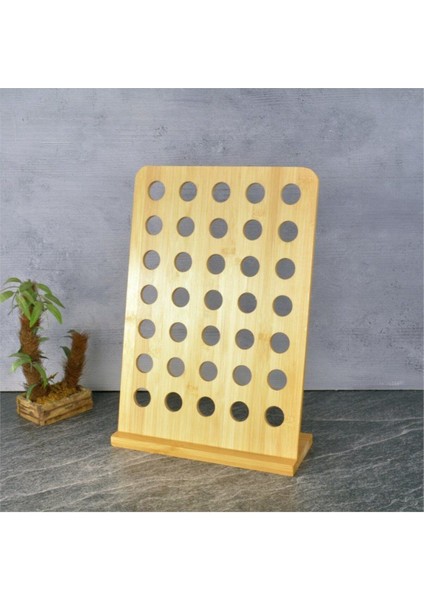 Bambu Kahve Kapsül Standı, Şık ve Kullanışlı Tasarım, Doğal Malzeme Seçeneği