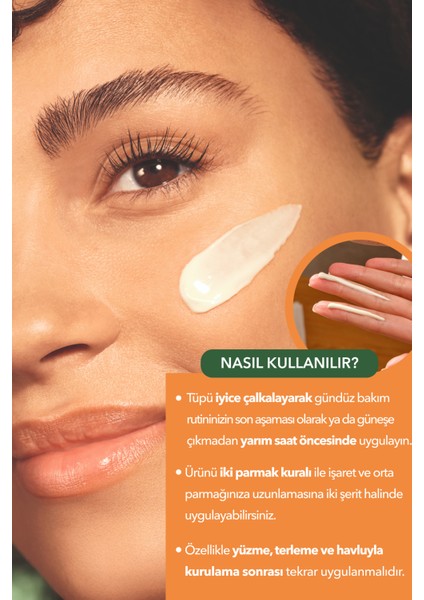 Leke Karışıtı 50 Spf Yüz Güneş Kremi- E Vitamin- Işıtı Veren Antioksidan Kompleks Glow Energie 30ML