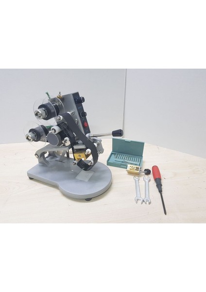 Manuel 3 Satır Tarih ve Kodlama Yazma Makinesi, Gümüş Renk fiyatları