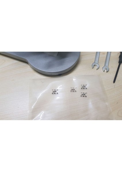 Manuel 3 Satır Tarih ve Kodlama Yazma Makinesi, Gümüş Renk fırsatları