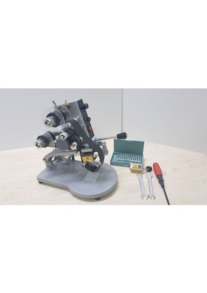 Manuel 3 Satır Tarih ve Kodlama Yazma Makinesi, Gümüş Renk indirimleri