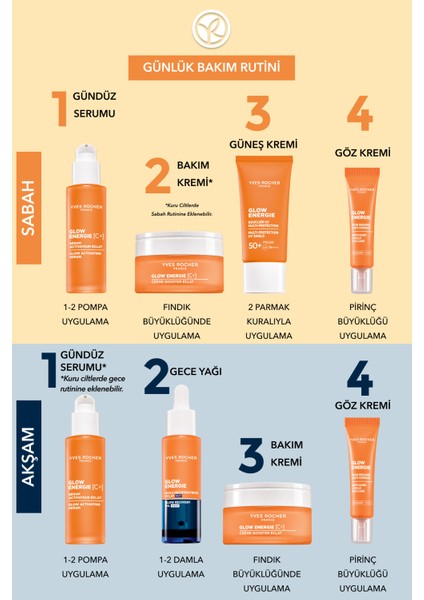 Gündüz Kremi - C Vitamini - Işıltı Veren Antioksidan Botanik Kompleks Bakım Glow Energie 50 ML-84141 indirimleri
