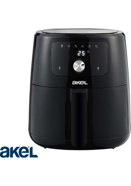 5 Litrelik Siyah Hava Fritöz, Sağlıklı ve Pratik Yemek Pişirme Cihazı