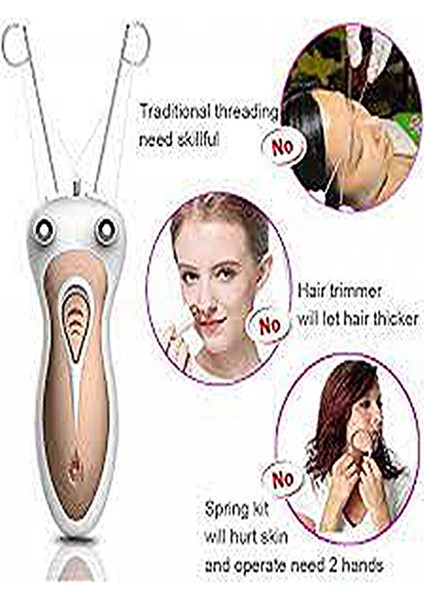 Siyah Profesyonel Epilatör Ipli Tüy Alma Makinesi, Pürüzsüz Cilt Için Ideal Seçim