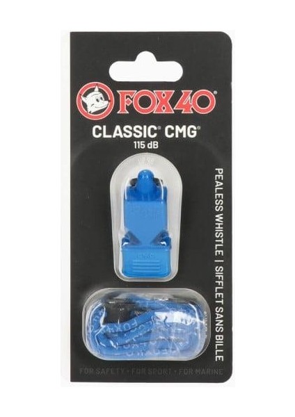 Fox 40 Classic Safety Düdük Mavi - Ipli 9903-0508