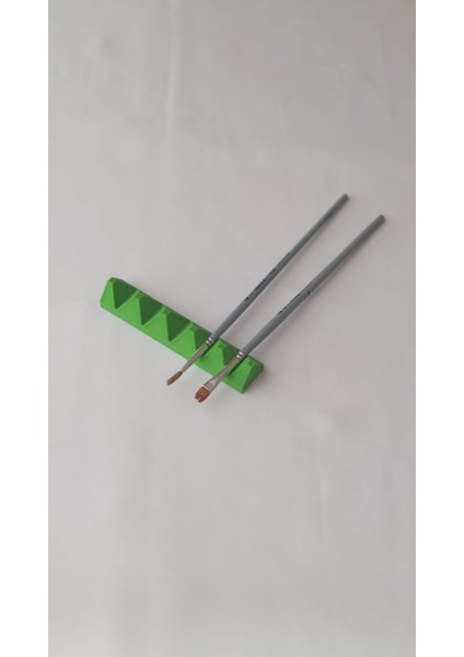 Piramit Uçlu - Fırça Standı – Tezhip & Sulu Boya Için Özel Tasarım