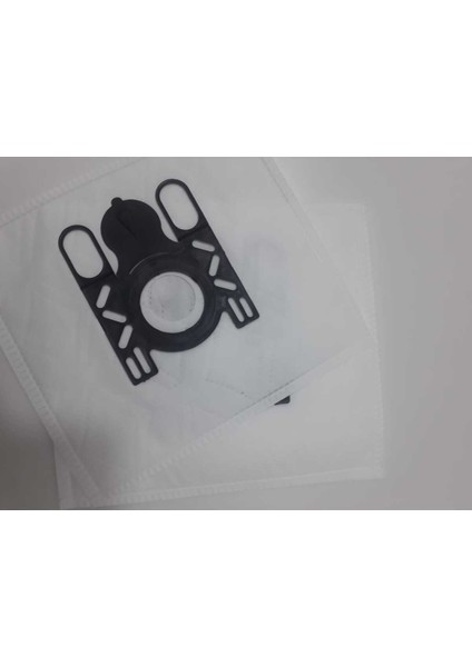 Elektrikli Süpürge Uyumlu Sentetik Toz Torbası, 20 Adet, Beyaz Renk