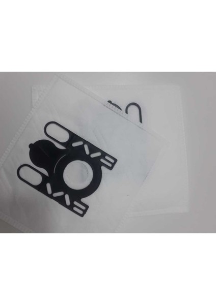 Elektrikli Süpürge Uyumlu Sentetik Toz Torbası, 20 Adet, Beyaz Renk