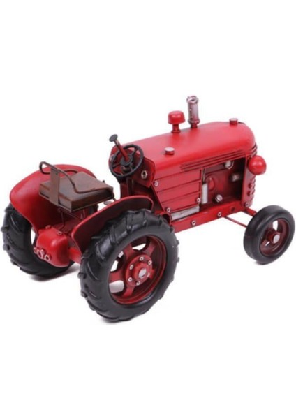 Şık Metal Traktör Biblo, Dekoratif ve Hediye Seçeneği
