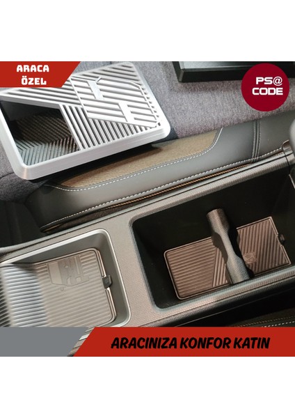 R5 Renault 5 E-Tech Kapaklı Konsol Saklama Kutusu indirimleri