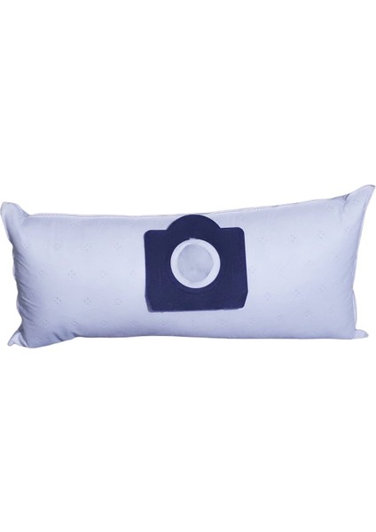 5 Adet Süpürge Toz Torbası, Zincirli ve Boşalabilir, Siyah, Dayanıklı ve Pratik