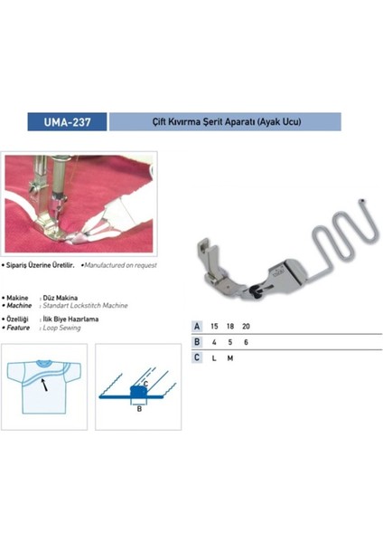 Bej Çift Kıvırma Şerit Apara 20X5MM, Dayanıklı ve Güvenli Tasarım