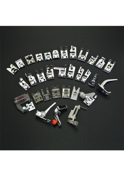 32 Parça Metal Ayak Takımı, Dayanıklı ve Şık Tasarım