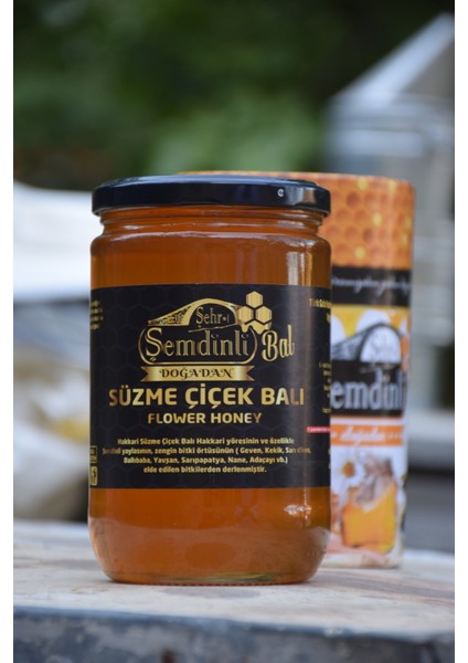 Süzme Çiçek Balı 500 Gr.