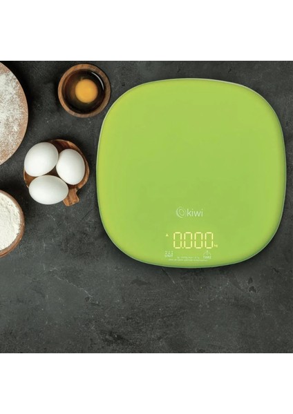 Yeşil Dijital Mutfak Terazisi, Hassas Ölçüm ve Şık Tasarım ile Mutfağınıza Kolaylık Sağlar fiyatları