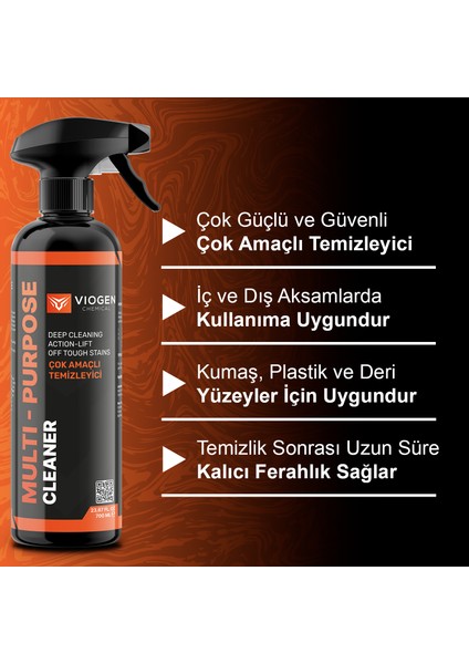 Multi Purpose Cleaner - Çok Amaçlı Genel Temizleyici 700 ml fiyatları