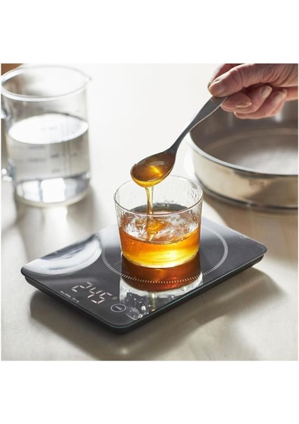 Siyah Dijital Mutfak Tartısı, Hassas Terazi, 3 Kg, Pratik ve Güvenilir Kullanım fiyatları