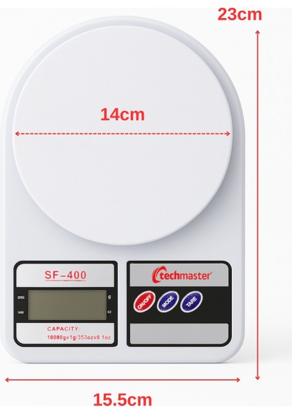 10 kg Dijital Mutfak Tartısı, LCD Ekranlı, Hassas ve Güvenilir Ölçüm fiyatları
