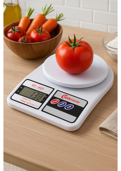 10 kg Dijital Mutfak Tartısı, LCD Ekranlı, Hassas ve Güvenilir Ölçüm indirimleri