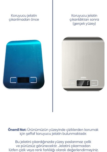 Metal Dijital Hassas Mutfak Tartısı, Pil ile Birlikte, Kullanışlı ve Şık Tasarım fiyatları