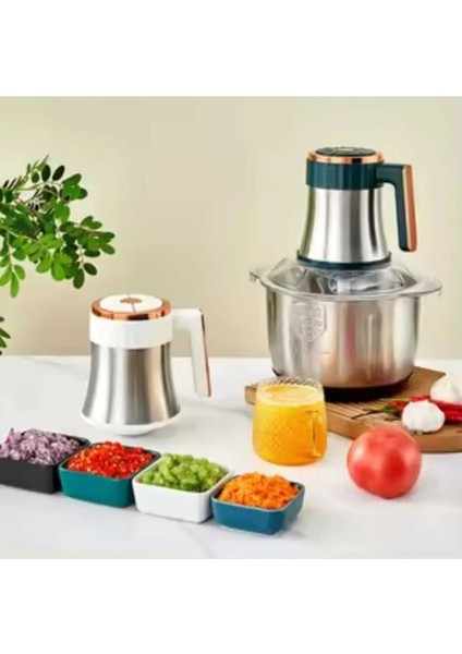 Pratik 5 Litrelik 5 Bıçaklı Mutfak Robotu, Orta Boy, Kullanışlı ve Şık Tasarım