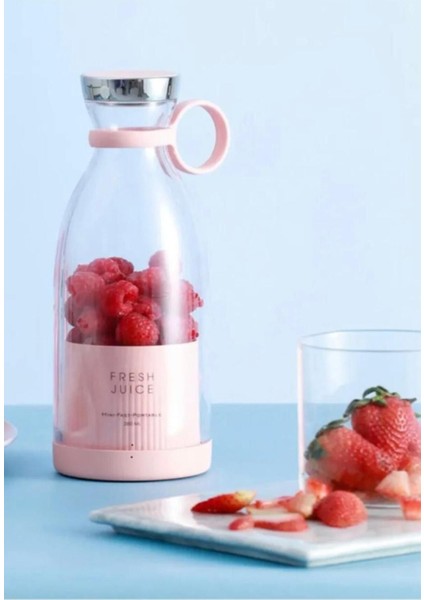 Taşınabilir Mini Şişe Blender, USB Şarjlı, 350 Ml, Smoothie ve Shake Yapıcı modelleri