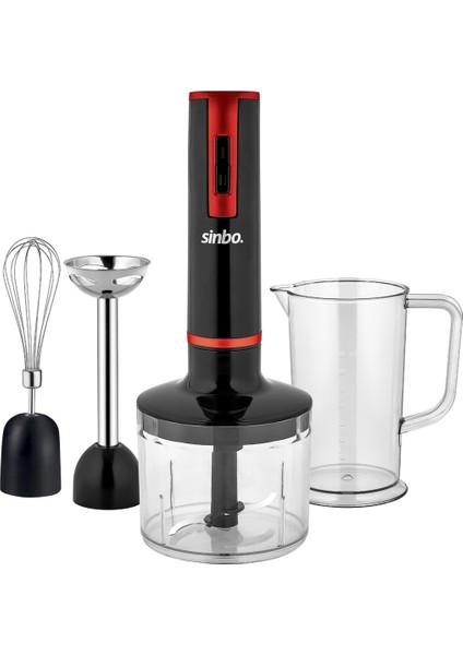 Siyah El Blender Seti, Kolay Kullanım ve Hızlı Çalışma ile Mutfakta Pratiklik