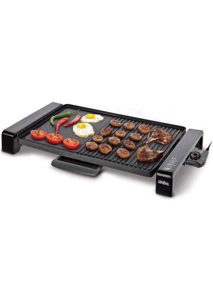 Siyah Izgara Tava Barbekü 2000 W, Pratik ve Şık Mutfak Gereci modelleri