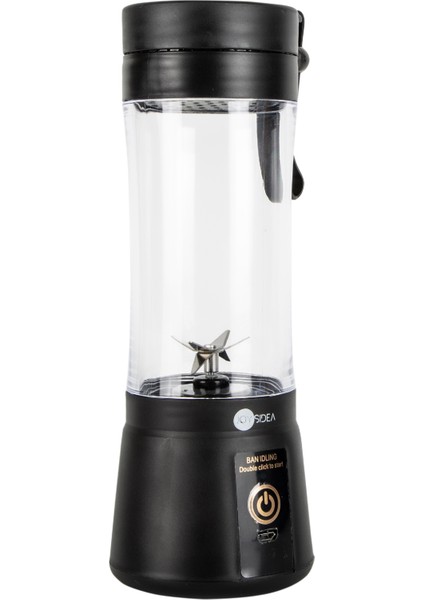 Taşınabilir Şarjlı Blender Mk-20 Siyah, Kompakt ve Kullanışlı Mutfak Aleti fiyatları