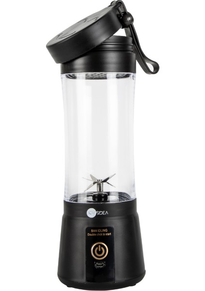 Taşınabilir Şarjlı Blender Mk-20 Siyah, Kompakt ve Kullanışlı Mutfak Aleti indirimleri