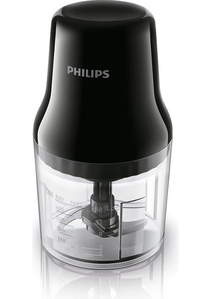 Siyah HR1393/90 Doğrayıcı Rondo, Yüksek Performanslı Mutfak Cihazı