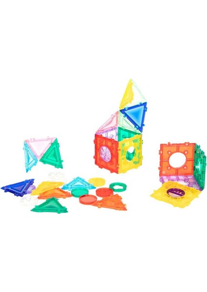 4842 Sun-Yfn-Manyetik Geometrik Bloklu Şekiller 36 Prç fiyatları