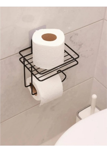 Pratik Yapışkanlı Metal Tuvalet Kağıdı Tutucu modelleri