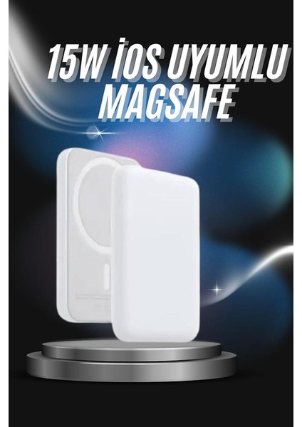 Kablosuz Magsafe Hızlı Şarj 5.000 Mah Kablosuz Şarj Cihazı fiyatları