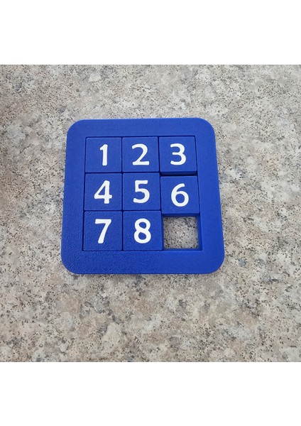 Sayılarla Puzzle 3x3 Oyunu En Güzel Zeka Geliştirici ve Eğlenceli Oyun modelleri