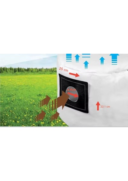 Uyumlu Süpürge Toz Torbası, Beyaz, Ar 456 Cleanart Compatible