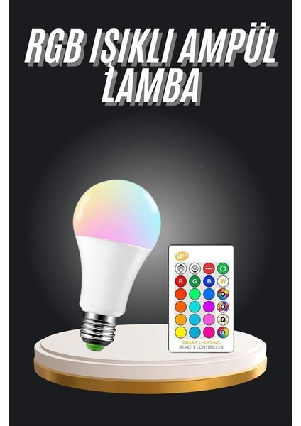 Ambiyans Aydınlatma Rgb LED Lamba Kumandalı Renk Değiştirebilen fiyatları