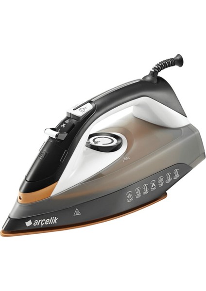 Gri Buharlı Ütü K-4618, Pratik ve Güçlü Temizlik Için Ideal Seçenek