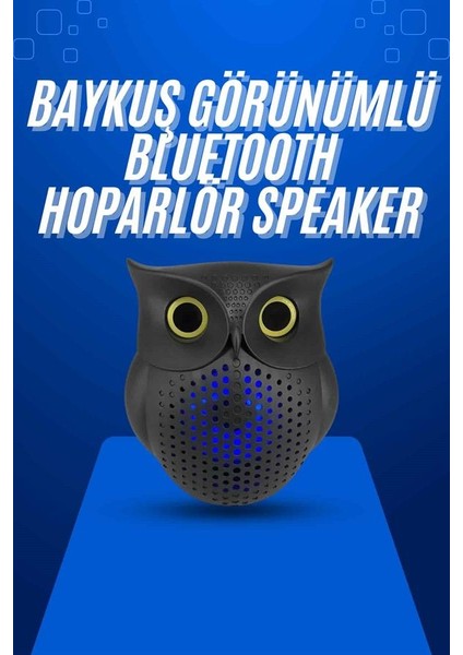Baykuş Tasarımlı Mini Bluetooth Speaker Yüksek Ses Kaliteli Taşınabilir fiyatları