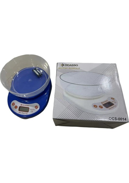 Sağlam ve Hassas Mutfak Baskülü, 5 kg Kapasite ile Güvenle Ölçüm Yapın