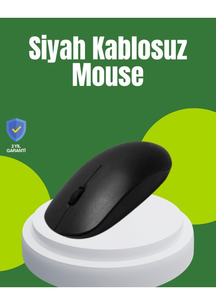 Optik Sensörlü Sessiz Fare – Geniş Uyumluluk ve Ergonomik Yapı
