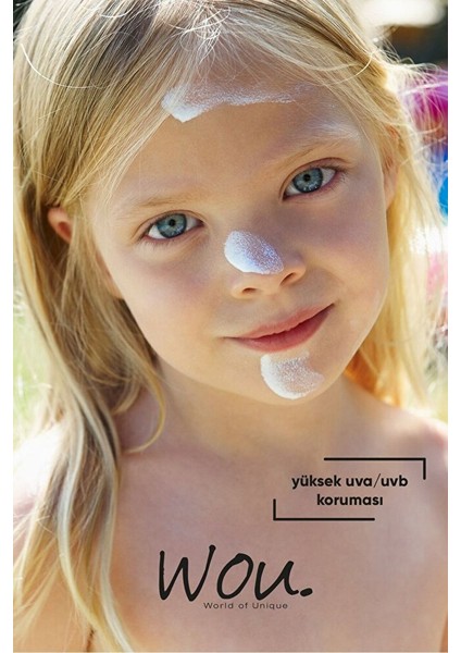 Kids Çocuk Güneş Kremi SPF50+ 50 ml Yüksek Koruma Tüm Cilt Tiplerine Uygun Dermatolojik Onaylı fırsatları
