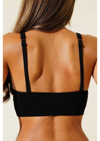 Siyah Light Invisible V Kesim Dikişsiz Sütyen modelleri