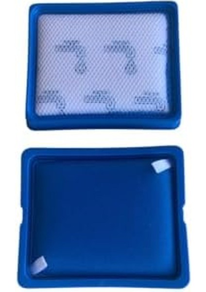 Mavi Plastik Süpürge Hepa Filtre Süngerli, 2 Adet, Uyumlu Modeller Için Ideal fiyatları