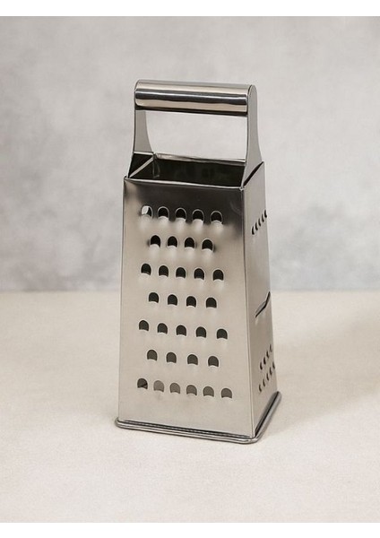 Dayanıklı Çelik Metal Rende – 8 Inç 4 Yüzlü, Metal Saplı