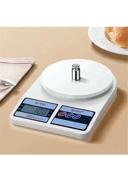 Dijital Mutfak Tartısı BY-010, LCD Ekran, Yüksek Hassasiyet, Renkli Tasarım fırsatları