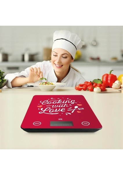 Renkli Dijital Mutfak Tartısı, Hassas Ölçüm, Şık ve Pratik Kullanım modelleri