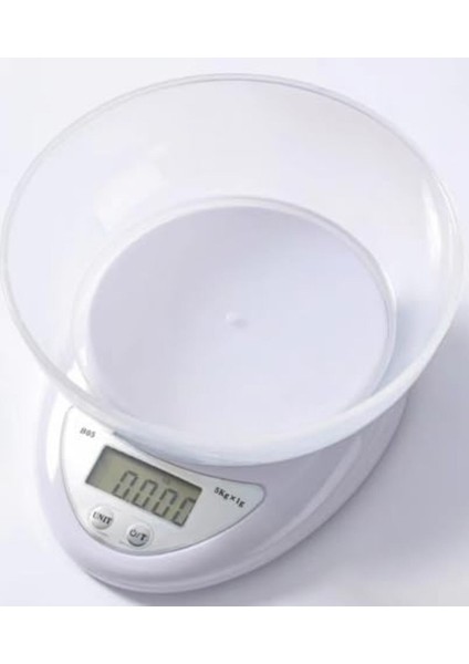 Pilli Dijital Mutfak Tartısı, Hassas Ölçüm, Kolay Kullanım, Şık Tasarım